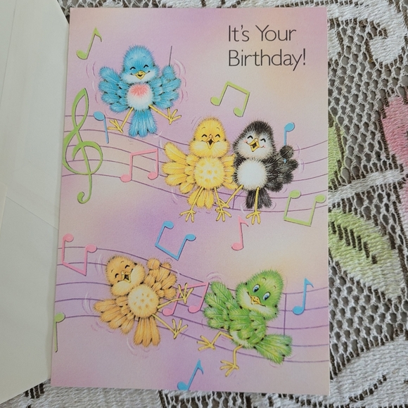 Vintage Birthday Card - Picture 2 of 6